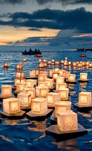 hawaian lanterns